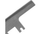Lame dentée pour ensacheuse BOSCH H-S 125
