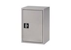 Armoire Murale Inox 2tab 1pte L400xp350xh600 Mm