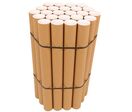 Tube d'expédition en carton kraft 630x60mm - Format A1 - Éco-responsable 95% recyclé - Idéal pour produits longs et légers