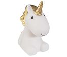 Veilleuse Licorne de nuit LED 14cm à Piles - Argent
