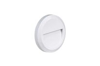 Balise LED saillie Ronde 2W 220V 55° IP65 pour Escalier - Blanc Neutre 4000K - 5500K / Blanc