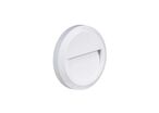 Balise LED saillie Ronde 2W 220V 55° IP65 pour Escalier - Blanc Neutre 4000K - 5500K / Blanc