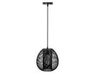 Suspension Noire Filaire Boule en métal