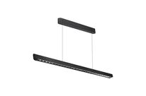 Suspension Linéaire LED 36W CCT Faisceau Concentré 60° Noir 120cm