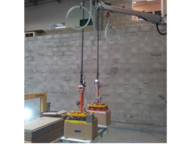 Manipulateur de carton par ventouse - ZE Solution sur mesure