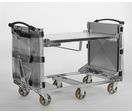 Chariot à plateau ergonomique avec Volets Anti-chute (VAC) 800 x 1200