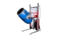 Chariot semi-électrique mélangeur de fûts 300 - 600 kg | LEV