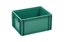 Manutan Expert - Bac norme Europe régénéré Vert 19L - 400x300x214mm - 97% Recyclé, 100% Recyclable