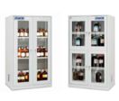 Armoires de stockage pour produits chimiques et corrosifs Série ECO Portes vitrées
