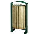 Corbeille publique Arkea bois 60 L