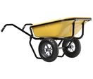 Brouette Pro Select Expert Twin 160 peinte roue gonflée