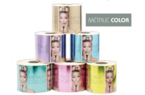 Etiquettes métallisées