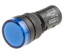 Led Indicator 16mm Blue 12vac/dc