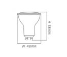 Ampoule GU10 LED - 6W - 38°| GU7504