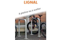 Arceaux support vélos acier galvanisé Ø50mm