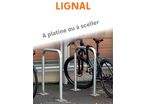 Arceaux support vélos acier galvanisé Ø50mm
