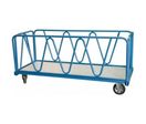 Chariot industriel 2 dossiers 2 ridelles - 1200 kg