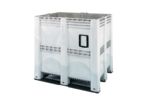 Caisse palette plastique 1300x1150x1250 mm Plein - CICP131112A