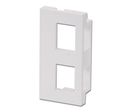 Façade murale pour 2 modules "Keystone" (4 pièces)
