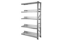 Kit suivant rayonnage tôles lisses et butée L.1050xP.500 mm