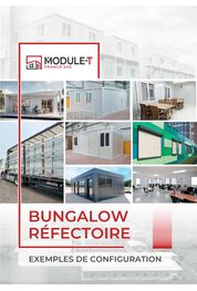 Catalogue Bungalow Refectoire - Exemples de configuration