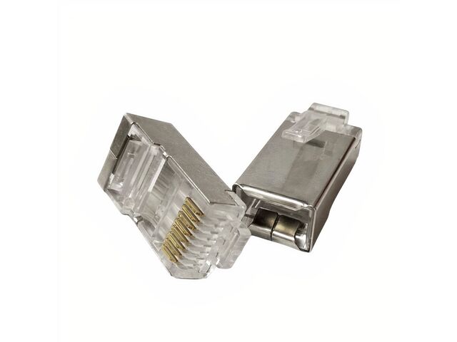 Lot de 50 cosses RJ45 Catégorie 6 blindé traversant | TLRJ45TB