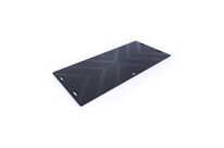 Checkers - Plaque de roulage EuroMat® - Chantier - Noir - Résistante et Durable