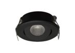 Mini Spot LED Encastrable 1.5W ø52mm - Noir