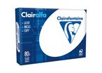 Ramette papier Clairefontaine Clairalfa A4 80 gr 500 feuilles blanc