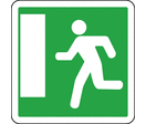 Panneau indication issue de secours gauche CE30b