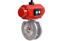 Vanne à bille inox à deux voies brides étroites | JR85