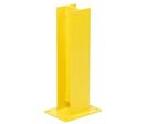 Mottez - Protège Rack Intermédiaire Jaune - Acier - Hauteur 46cm - Butoir de Protection Robuste