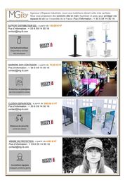 Catalogue Flyer MGIB nos solutions contre le COVID-19
