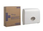 Distributeur de papier toilette AQUARIUS*  - Jumbo Non-Stop / Blanc