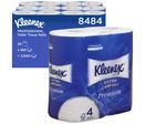 Rouleaux papier toilette Kleenex®  - Petits rouleaux  / Blanc / 4 épaisseurs