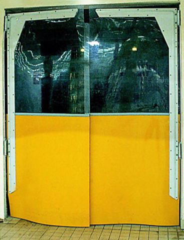 Portes à lanières