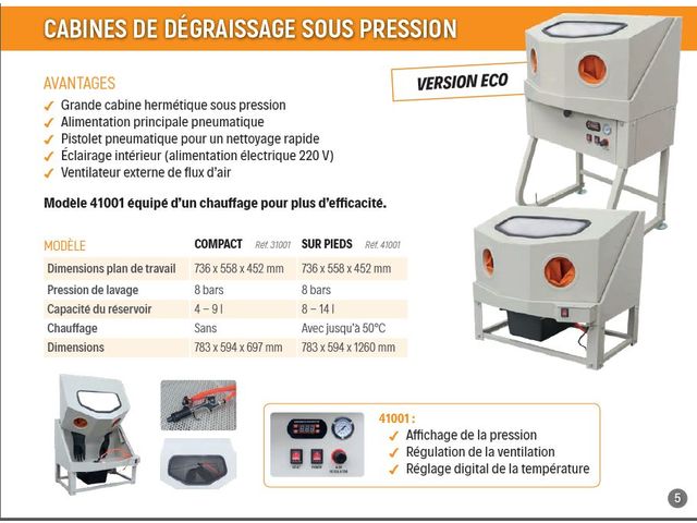 Fontaine économique  à pression 8 bars avec ou sans chauffage 