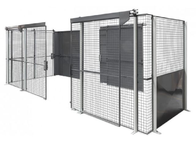 Cloison industrielle grillagée | ManOrga