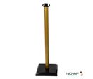 Poteau PVC Champagne sur socle lesté 3kg - 1000162