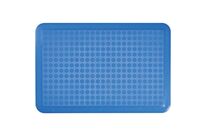 Notrax - Tapis Antifatigue Sani-Flex™ Bleu 61x91cm - Nitrile, Ergonomique, Agroalimentaire