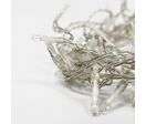 Rideau lumineux 120LED IP44 2M 8 modes - câble transparent - Blanc Froid 6000K - 8000K