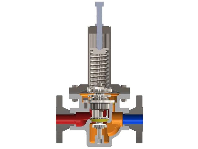 Régulateur de pression de vapeur Proportion-air