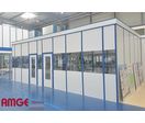 Cloison mélaminée avec plafond - AMGE INDUSTRIE