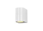 Applique Murale LED IP44 pour Ampoule GU10 - Blanc