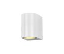 Applique Murale LED IP44 pour Ampoule GU10 - Blanc