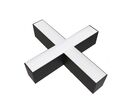 Connecteur 15W pour Luminaire Suspendu Interconnectable en X - Gris