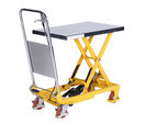TABLE ELEVATRICE MOBILE 150 KG AVEC SOUFFLET DE PROTECTION