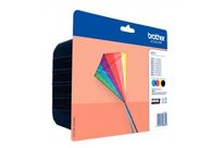 4 cartouches Brother LC223 noir cyan magenta jaune.