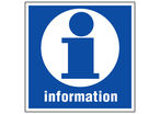 Panneau Information - Rigide 200x200mm - 4220178