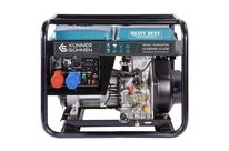 Générateur diesel triphasé AVR DE 6,5 kW (8,13 kVA) KS 8100 HDE 1/3 ATSR - KÖNNER &amp;amp; SÖHNEN